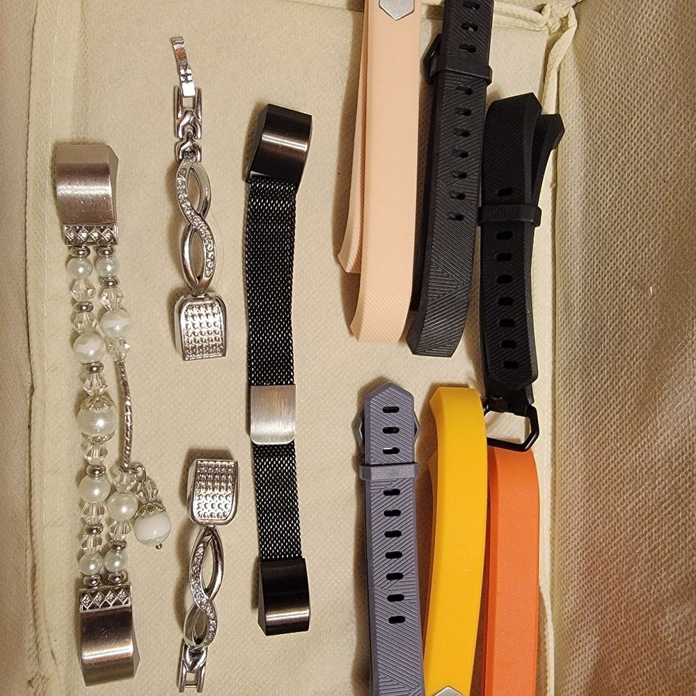 Fitbit Alta or Alta HR fitness fashion bands total of 9!